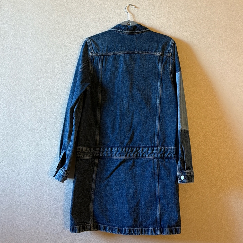 Calvin Klein Jeans Blue Patchwork Jacket - image 5